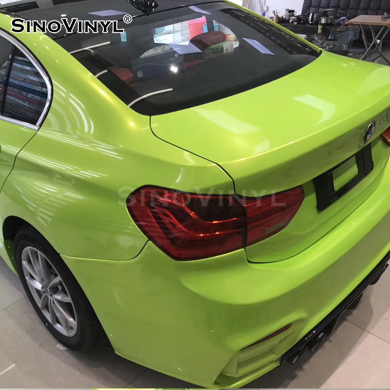 Air Release Channel Super Gloss Blue Red Golden Sticker Car Vinyl Wrap