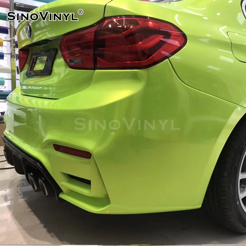 Air Release Channel Super Gloss Blue Red Golden Sticker Car Vinyl Wrap