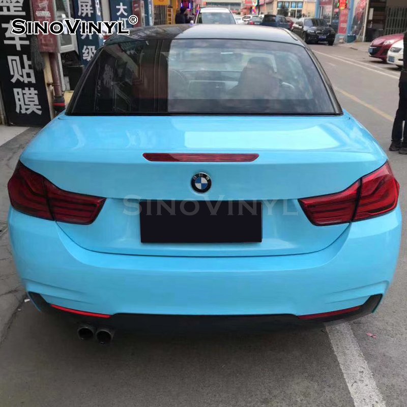 Air Bubble Free Super Gloss Crystal Stretch Car Wrap Vinyl Film