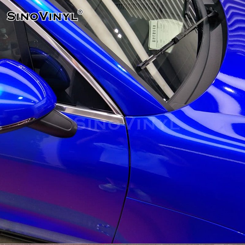 Air Bubble Free Super Gloss Crystal Color Car Wrap Automotive Vinyl Wrap