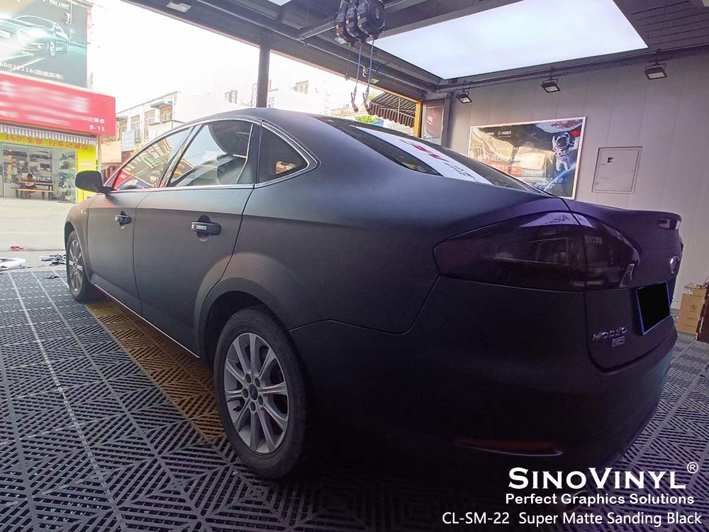 Bubble Free Car Body Wrapping Matte Black Vinyl For Car Wrap Vinyl