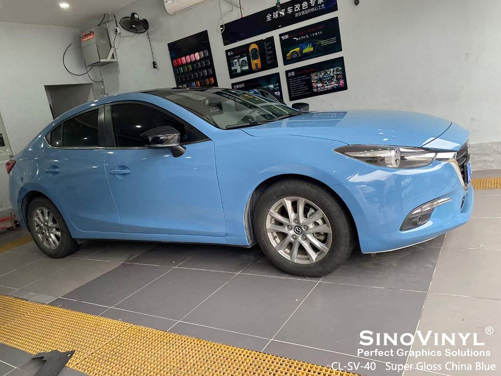 Electro Metallic Gloss Vinyl Wrap Foil Sticker For Vinyl Wrapping Car