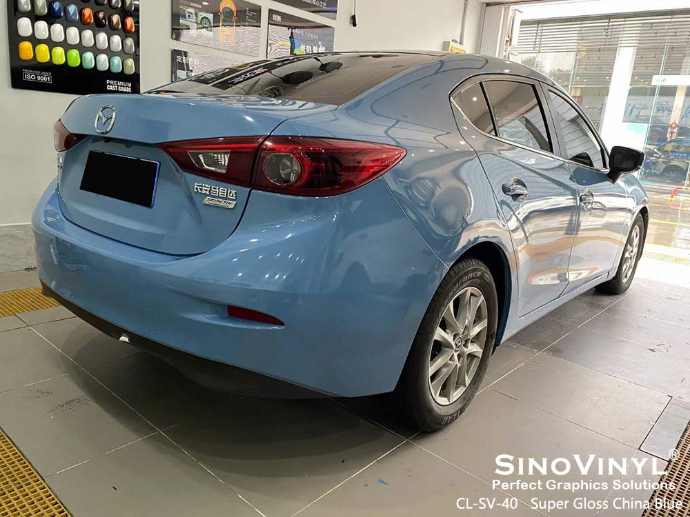 Electro Metallic Gloss Vinyl Wrap Foil Sticker For Vinyl Wrapping Car