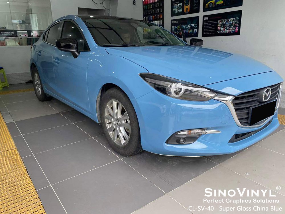 Electro Metallic Gloss Vinyl Wrap Foil Sticker For Vinyl Wrapping Car